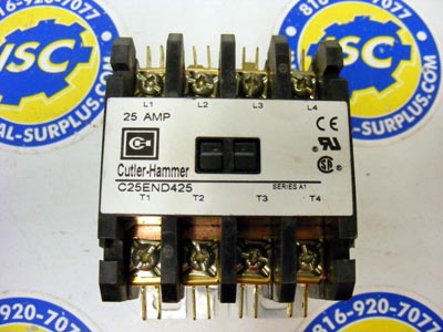 <b>Cutler-Hammer - </b>C25END425 Series A1 Contactor 120V